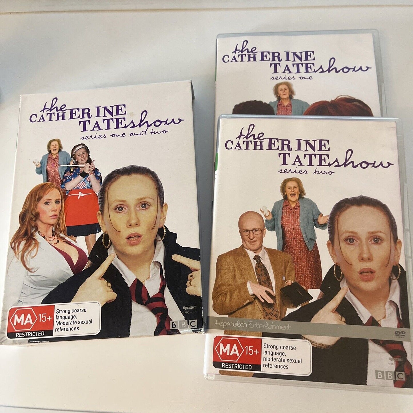 The Catherine Tate Show : Series 1 & 2 (DVD, 2004, 2-Disc) Region 4