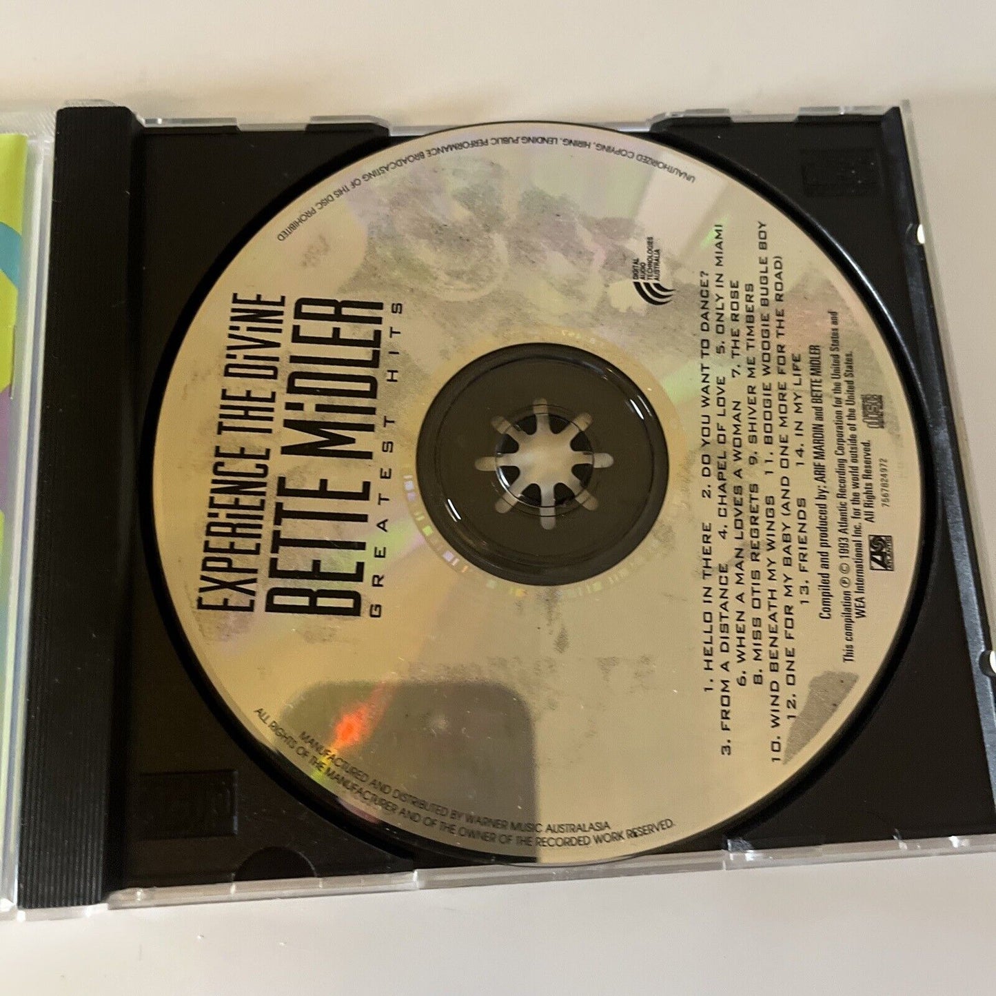 Bette Midler - Experience the Divine Bette Midler: Greatest Hits (CD, 1993)