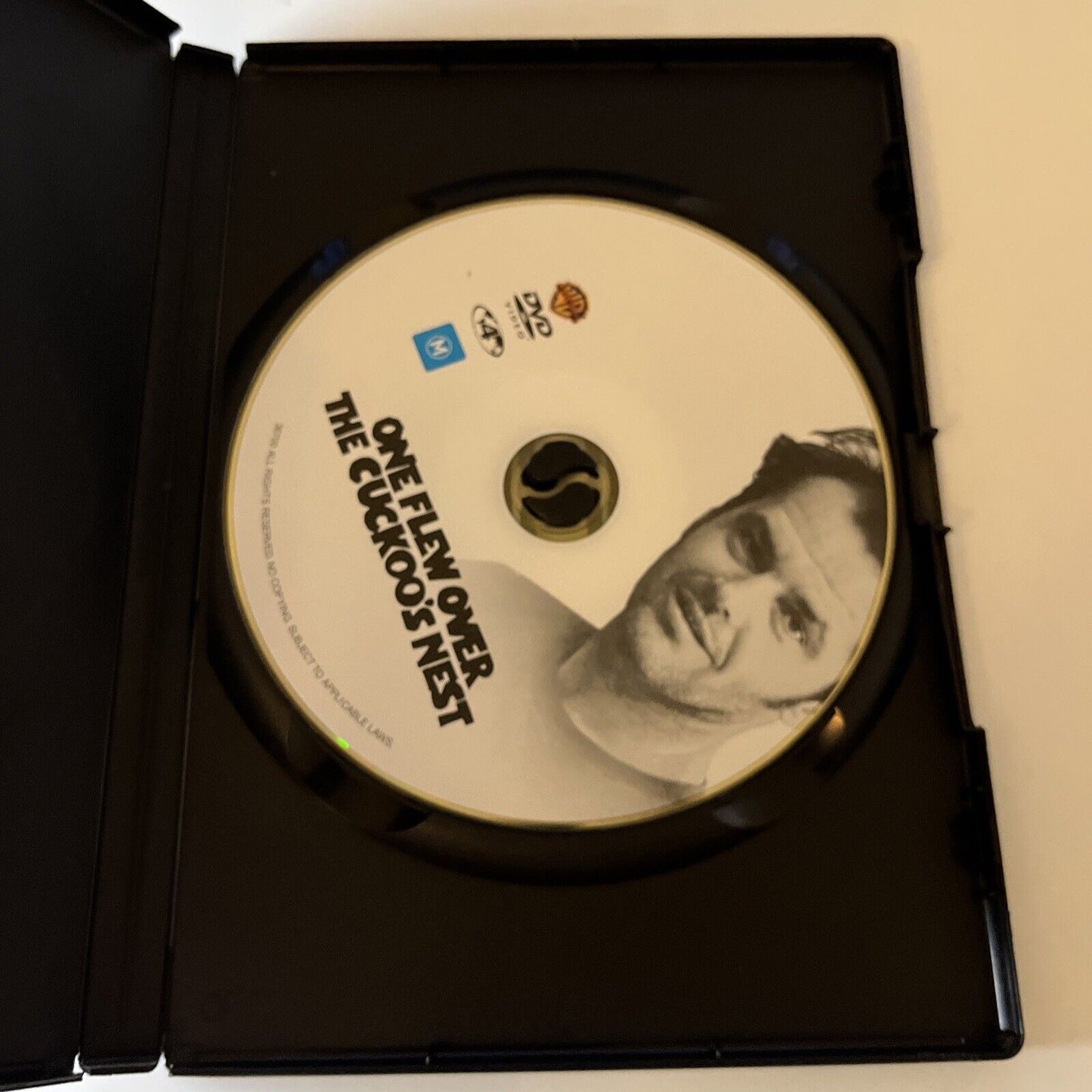 One Flew Over The Cuckoo's Nest (DVD, 1975) Jack Nicholson Region 4