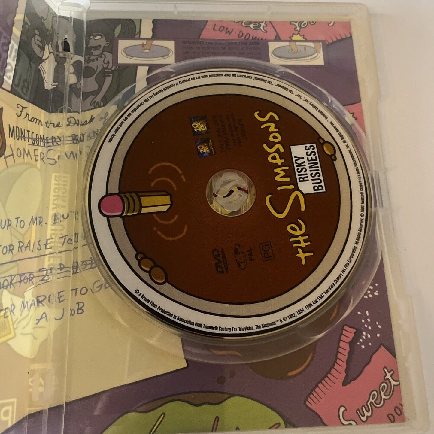 The Simpsons - Risky Business (DVD, 2000) Region 4