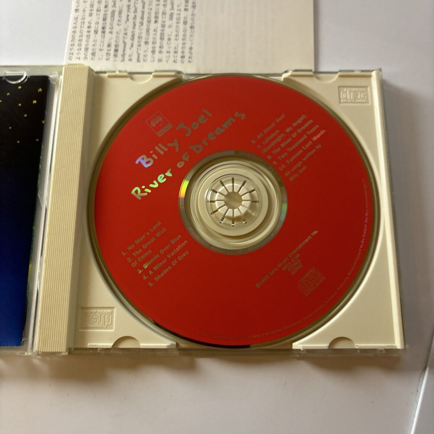 Billy Joel - River Of Dreams (CD, 1993) Japan Srcs-6789