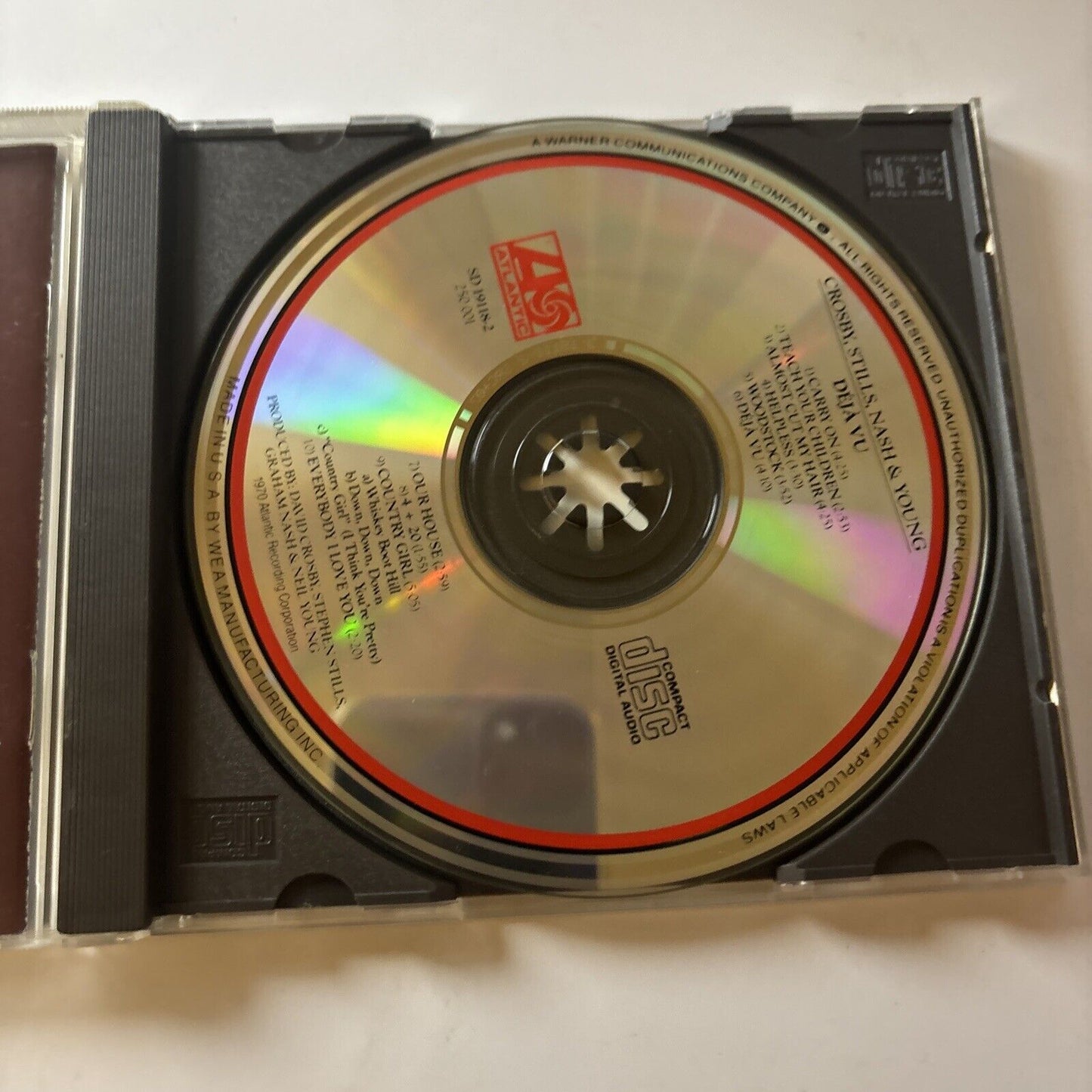 Crosby, Stills, Nash & Young - Deja Vu (CD, 1970) Sd-19118-2