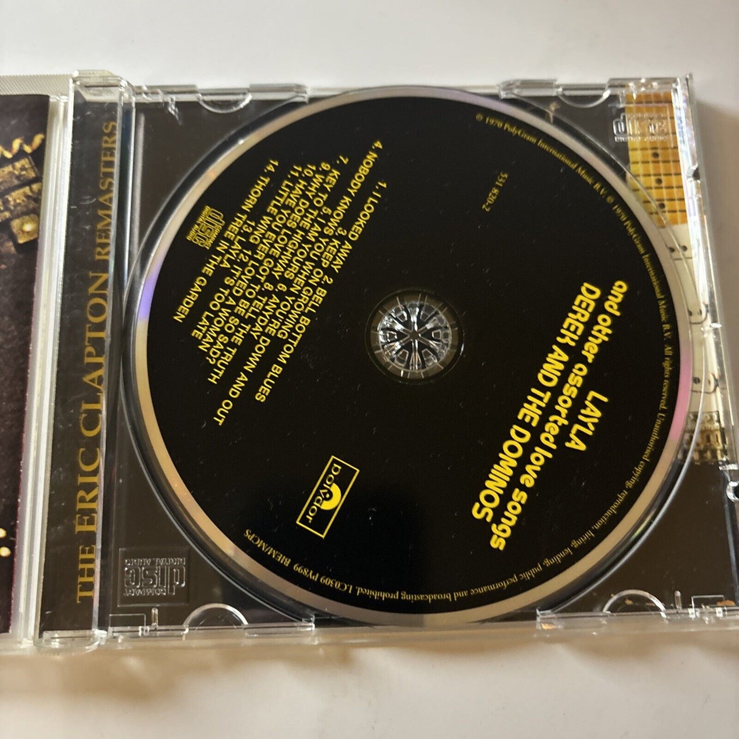 Derek and the Dominos - Layla and Other Assorted Love Songs (CD, 1996) 531820-2