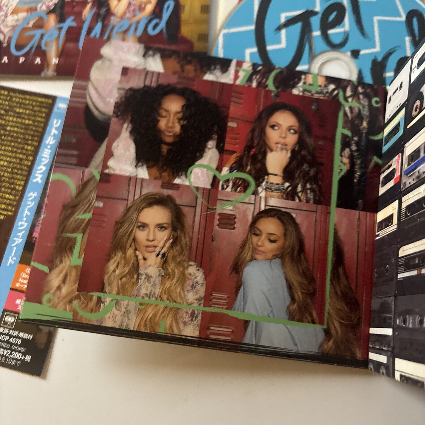 Little Mix - Get Weird - Japan Edition & Stickers (CD, 2015) Japan Obi Sicp-4576