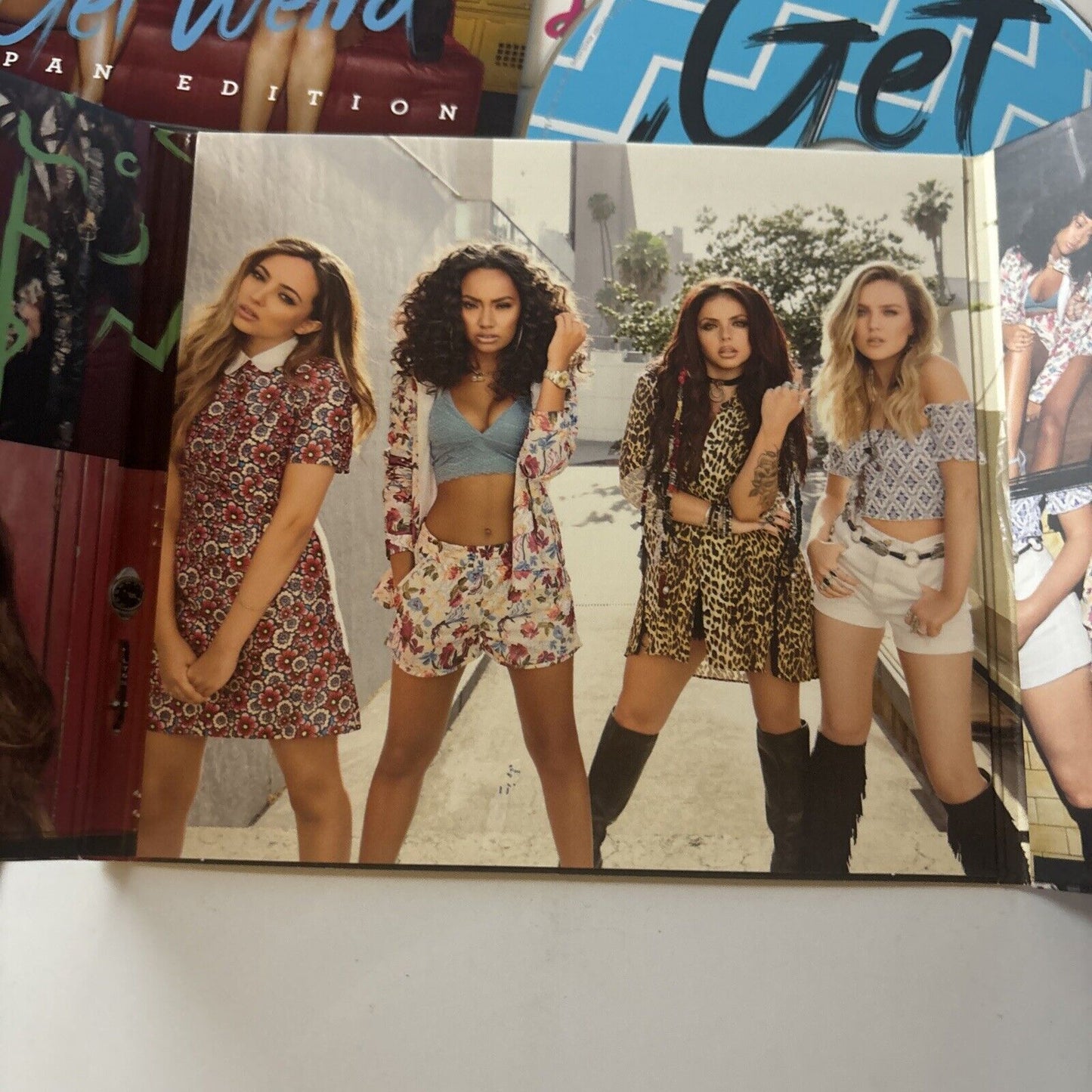 Little Mix - Get Weird - Japan Edition & Stickers (CD, 2015) Japan Obi Sicp-4576