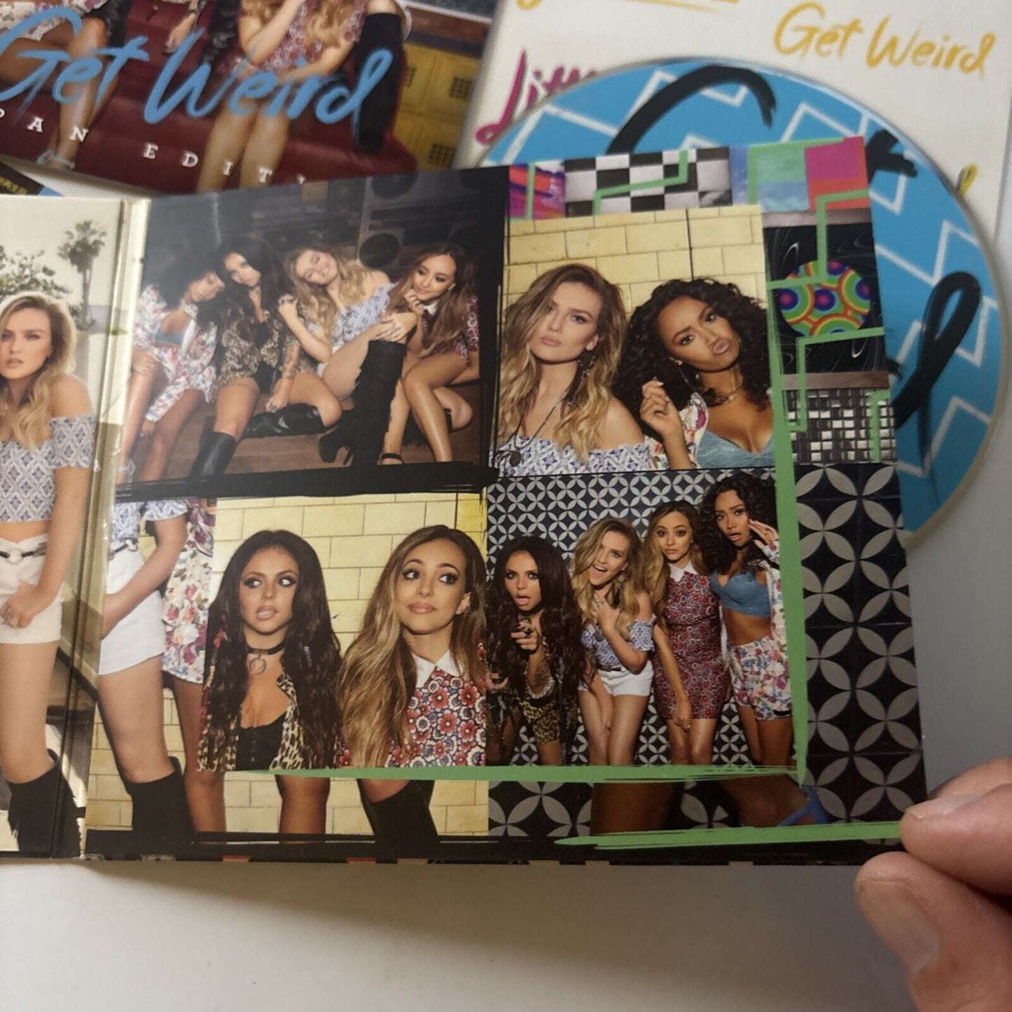 Little Mix - Get Weird - Japan Edition & Stickers (CD, 2015) Japan Obi Sicp-4576