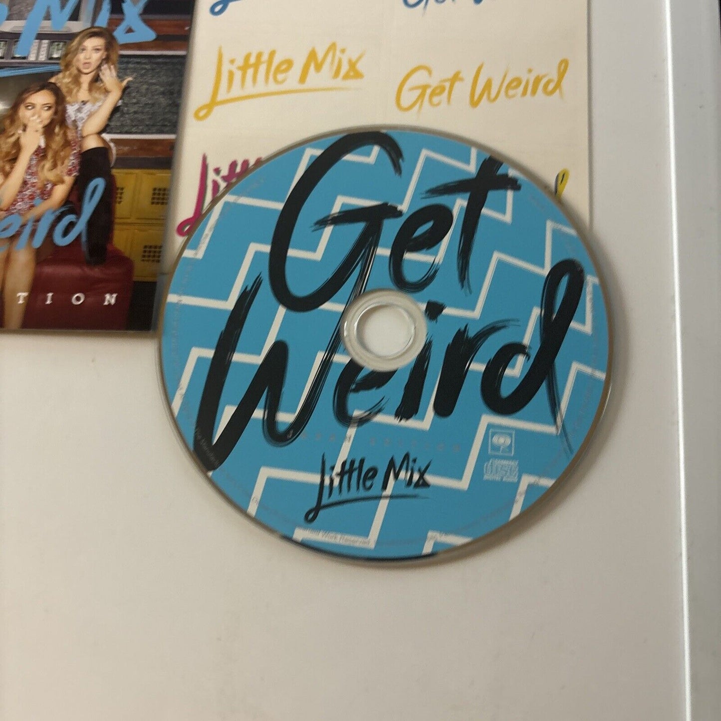 Little Mix - Get Weird - Japan Edition & Stickers (CD, 2015) Japan Obi Sicp-4576