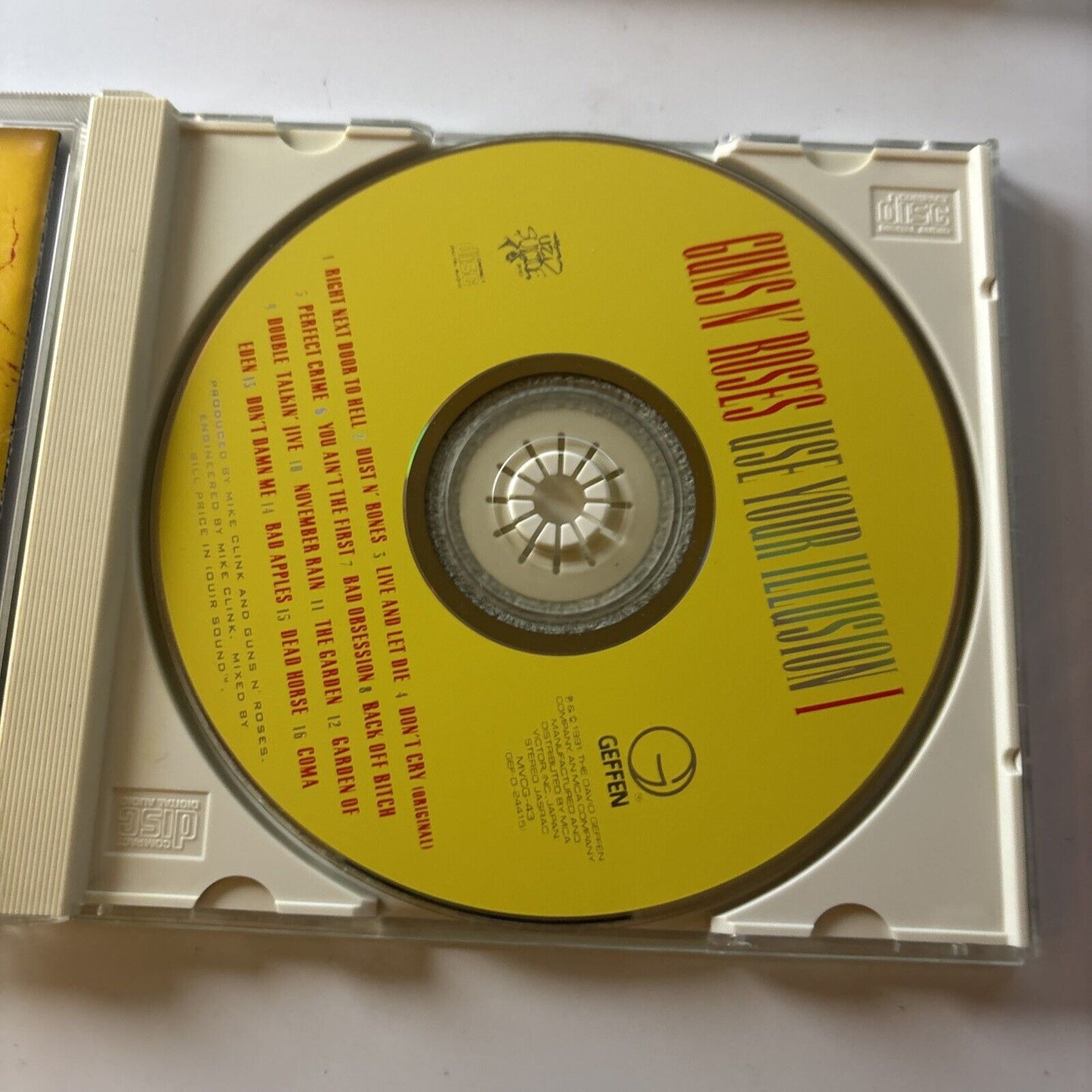 Guns N' Roses - Use Your Illusion 1 & 2 (CD, 2-Disc) Japan Mvcg-43 Mvcg-44