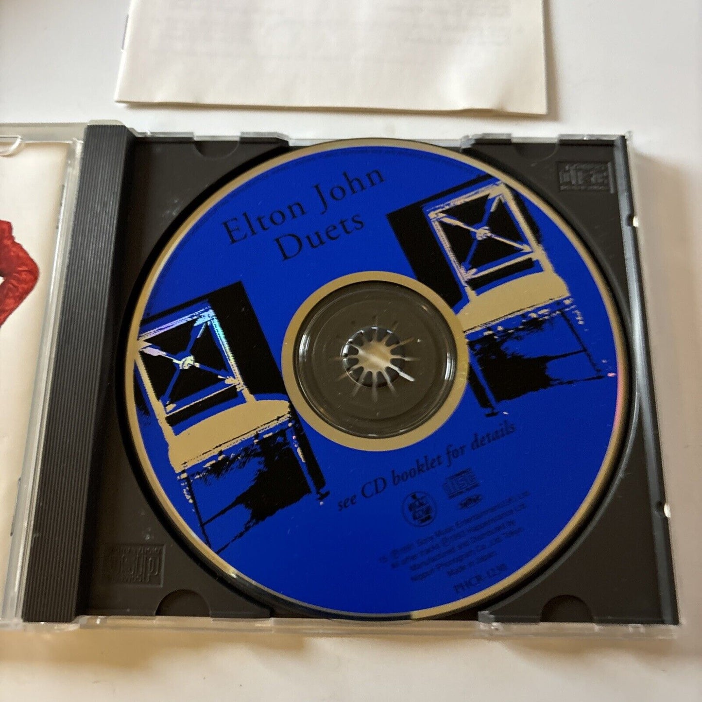 Elton John - Duets (CD, 1993) Japan Phcr-1230