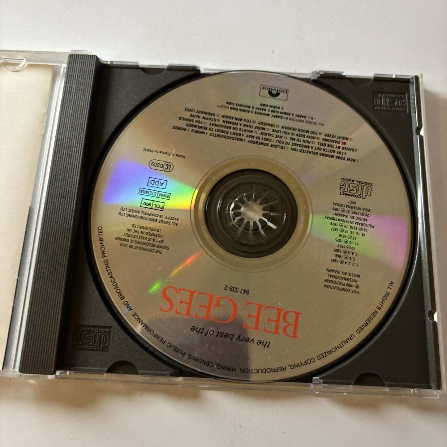 Bee Gees - The Very Best of the Bee Gees (CD, 1997) 847339-2