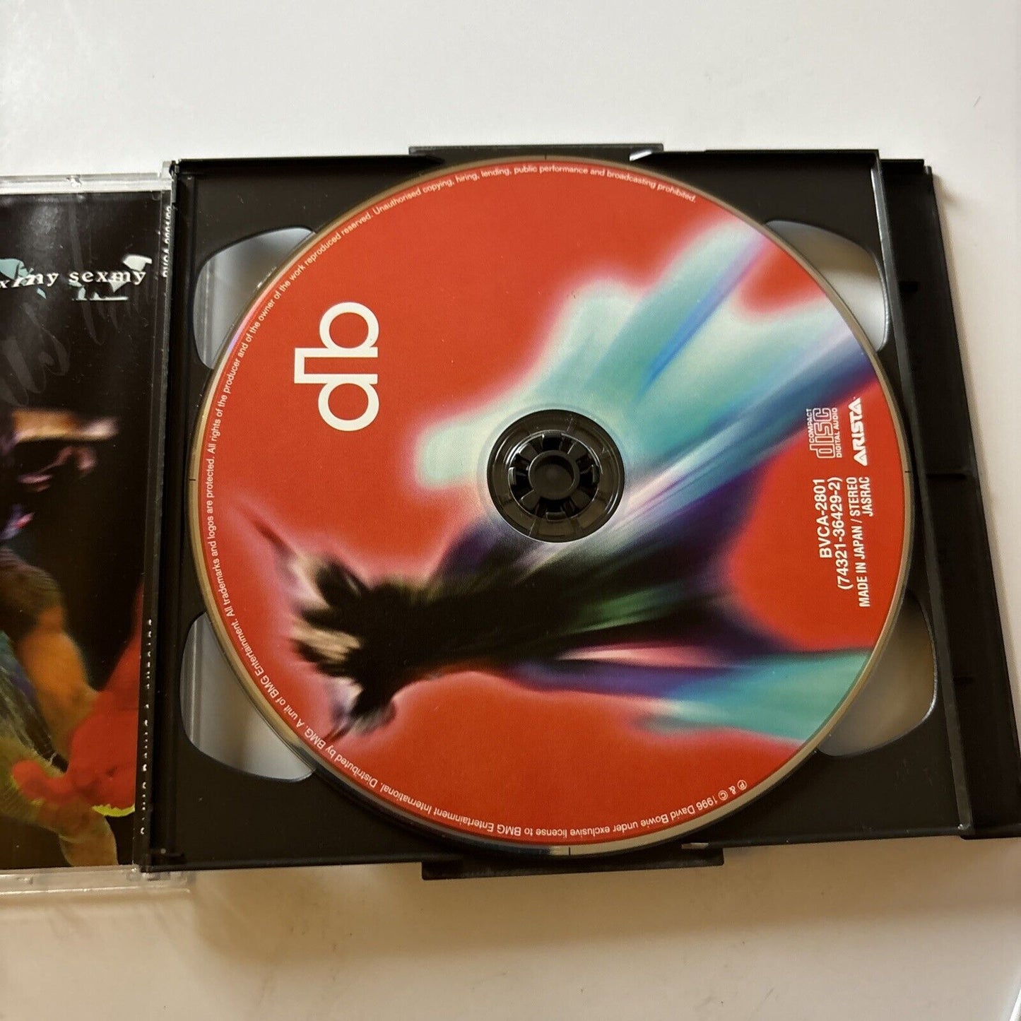 David Bowie - 1.Outside The Nathan Adler (CD, 1996, 2-Disc) Japan Bvca-2801/02