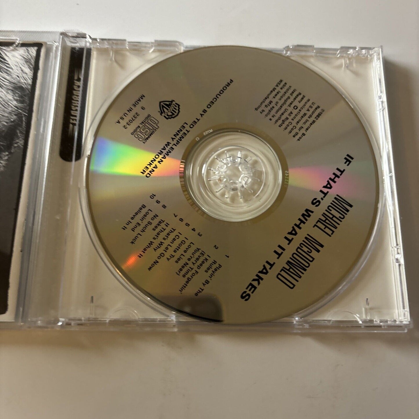 Michael McDonald - If That's What It Takes (CD, 2008) 23703-2