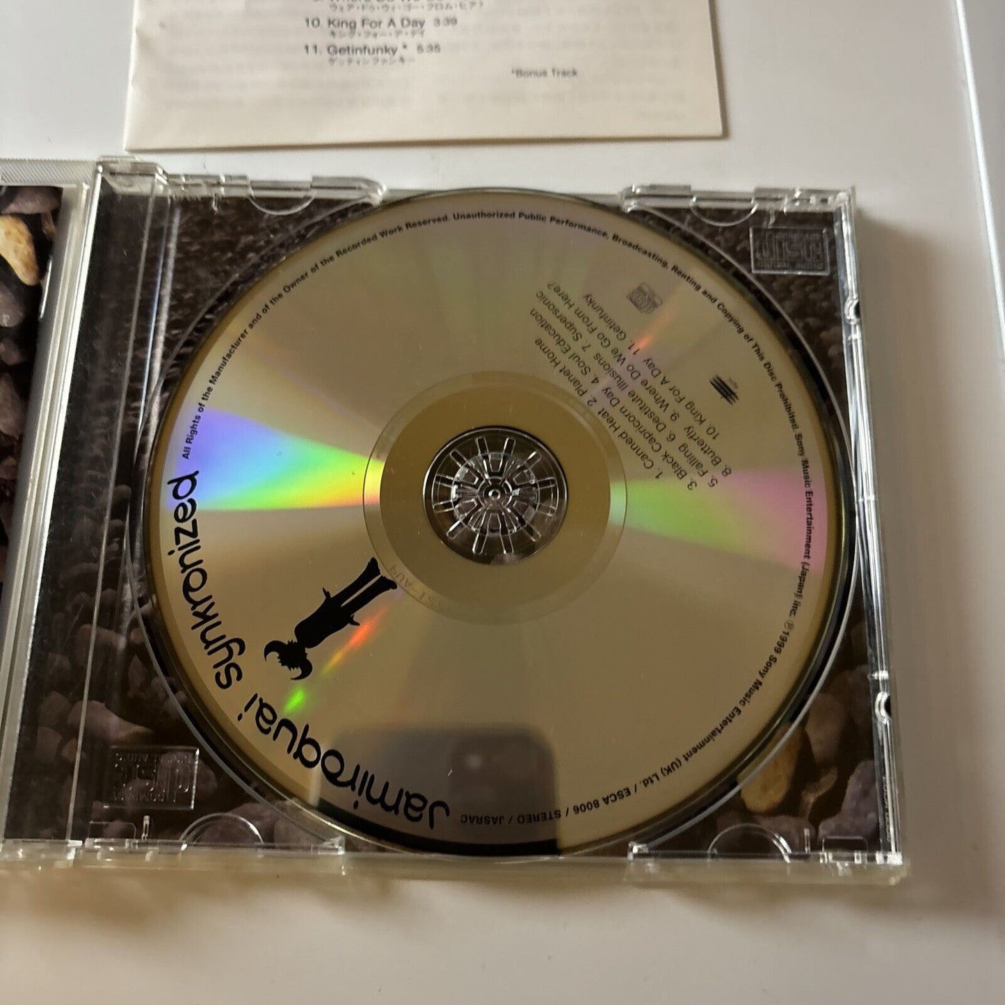 Jamiroquai - Synkronized (CD, 1999) Japan Esca-8006