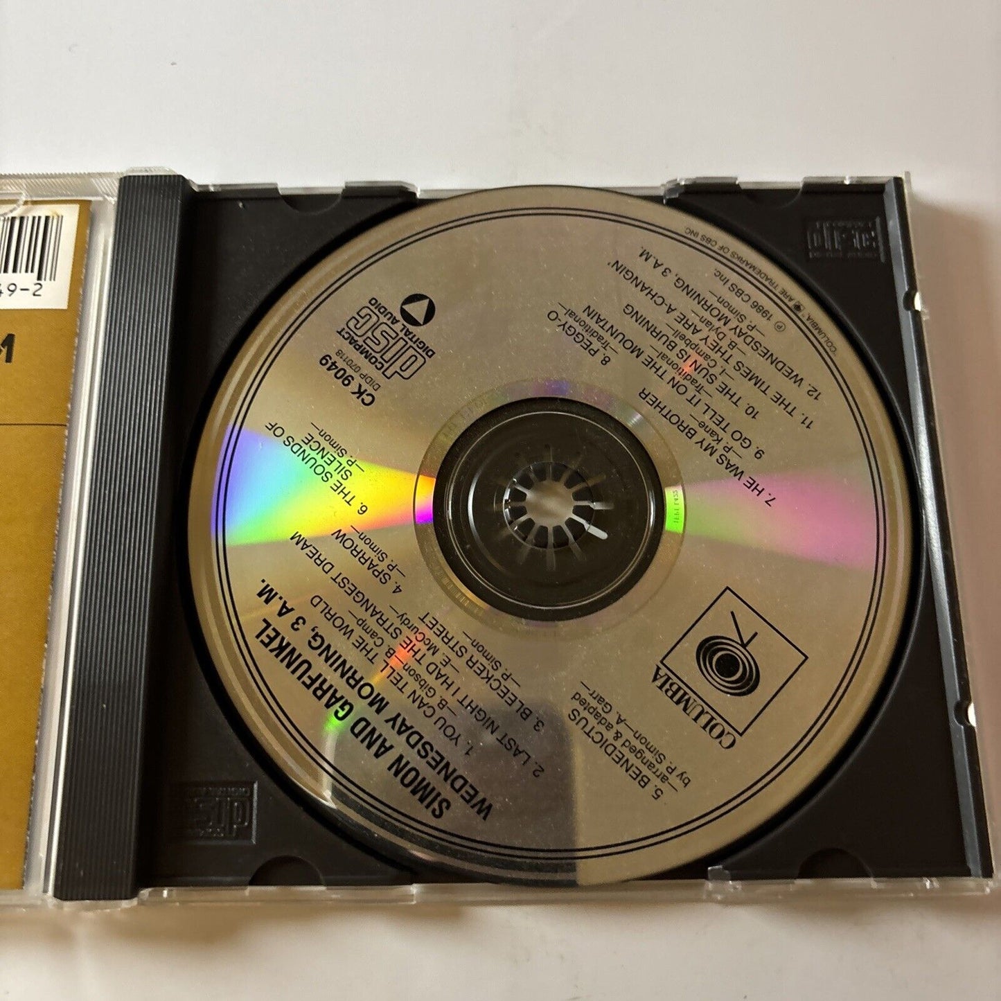 Simon & Garfunkel - Wednesday Morning, 3 AM (CD, 1964) Ck-9049
