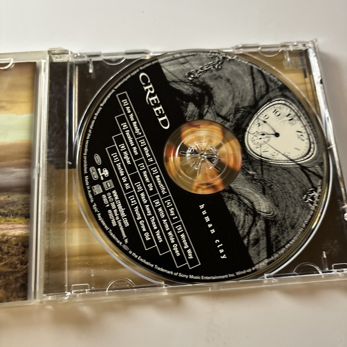 Creed - Human Clay (CD, 2000) 485027-9