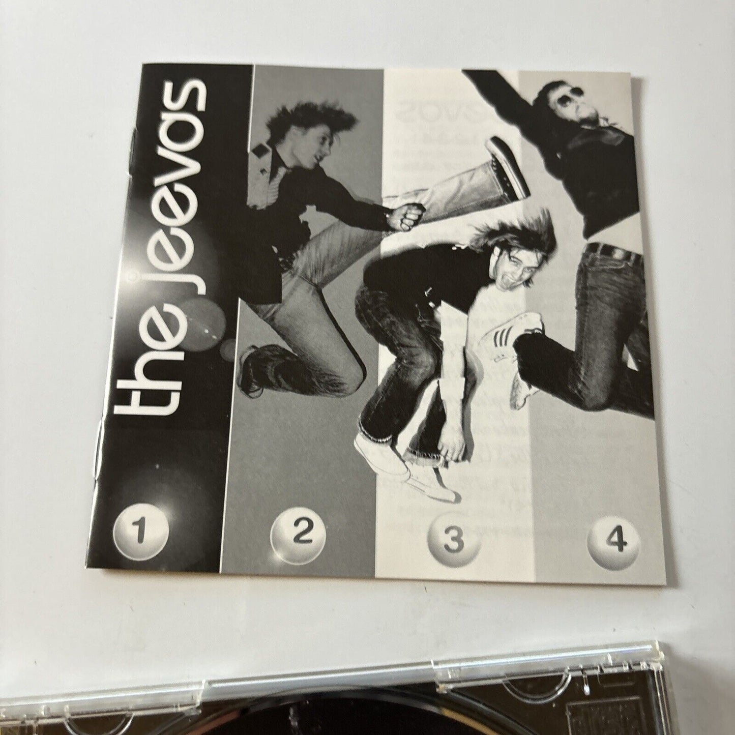 The Jeevas - 1-2-3-4 (CD, 2002) Japan Eicp-130