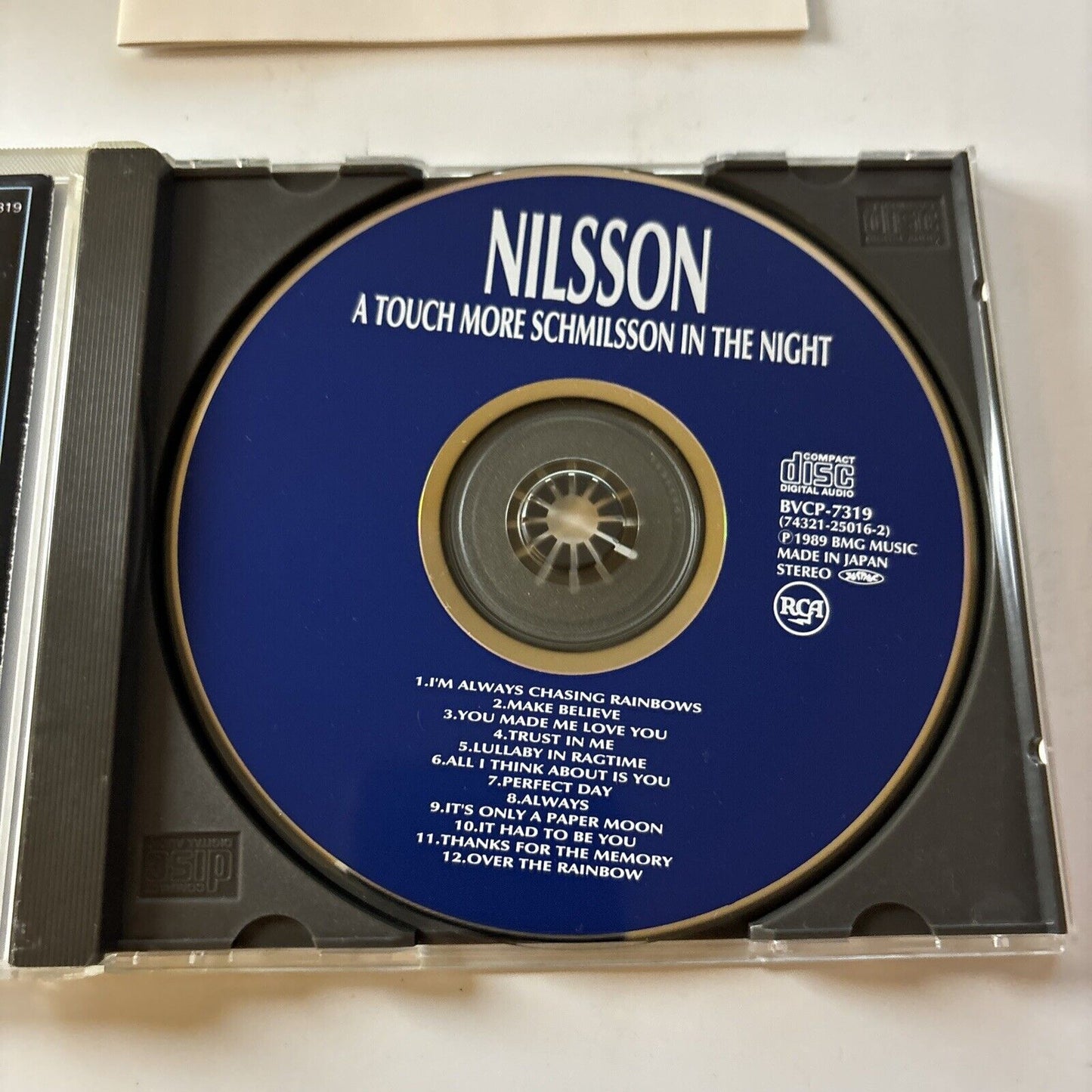 Harry Nilsson - A Touch More Shcmilsson In The Night (CD, 1988) Japan Bvcp-7319