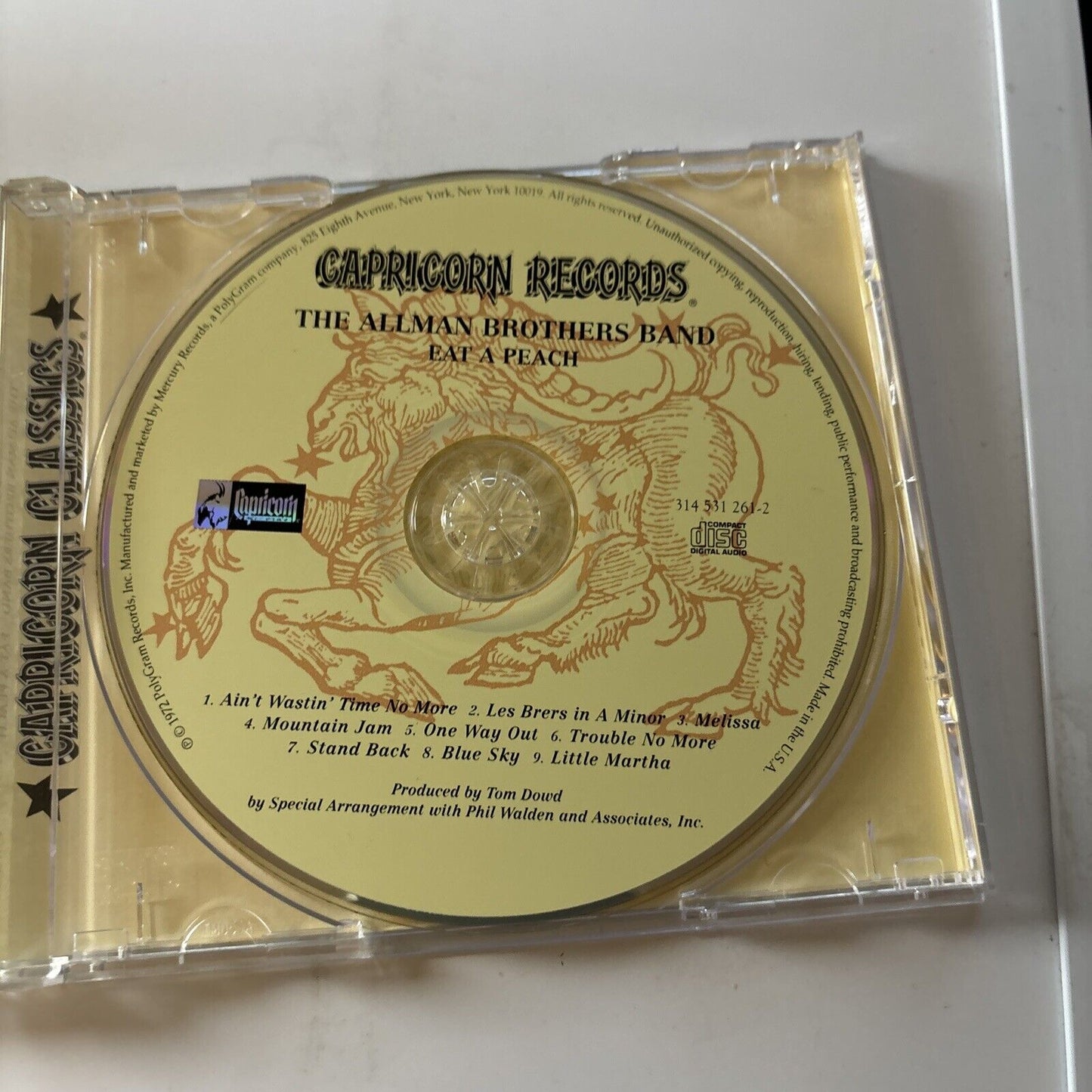 The Allman Brothers Band - Eat a Peach (CD, 1997)