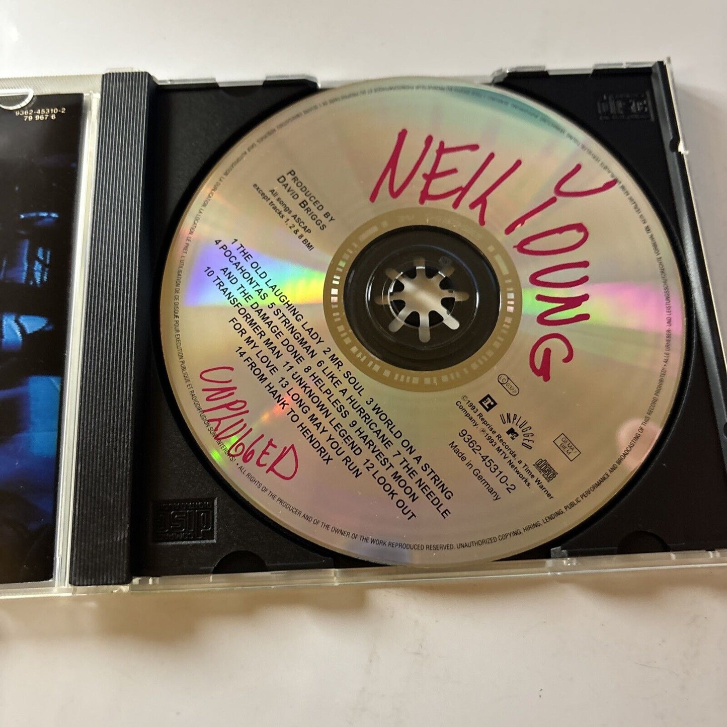 Neil Young - Unplugged (CD, 1993)