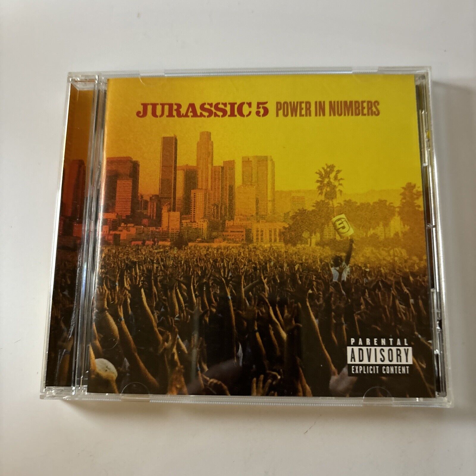 Jurassic 5 Power In Numbers Cd 2002 Retro Unit