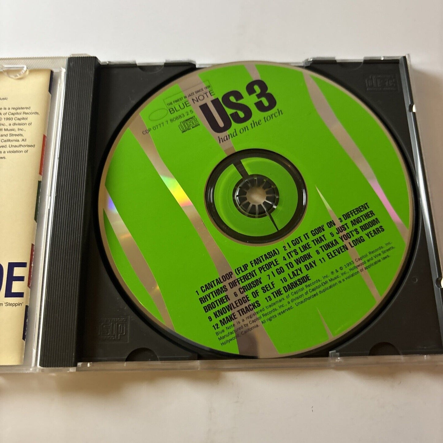 Us3 - Hand on the Torch (CD, 1993)