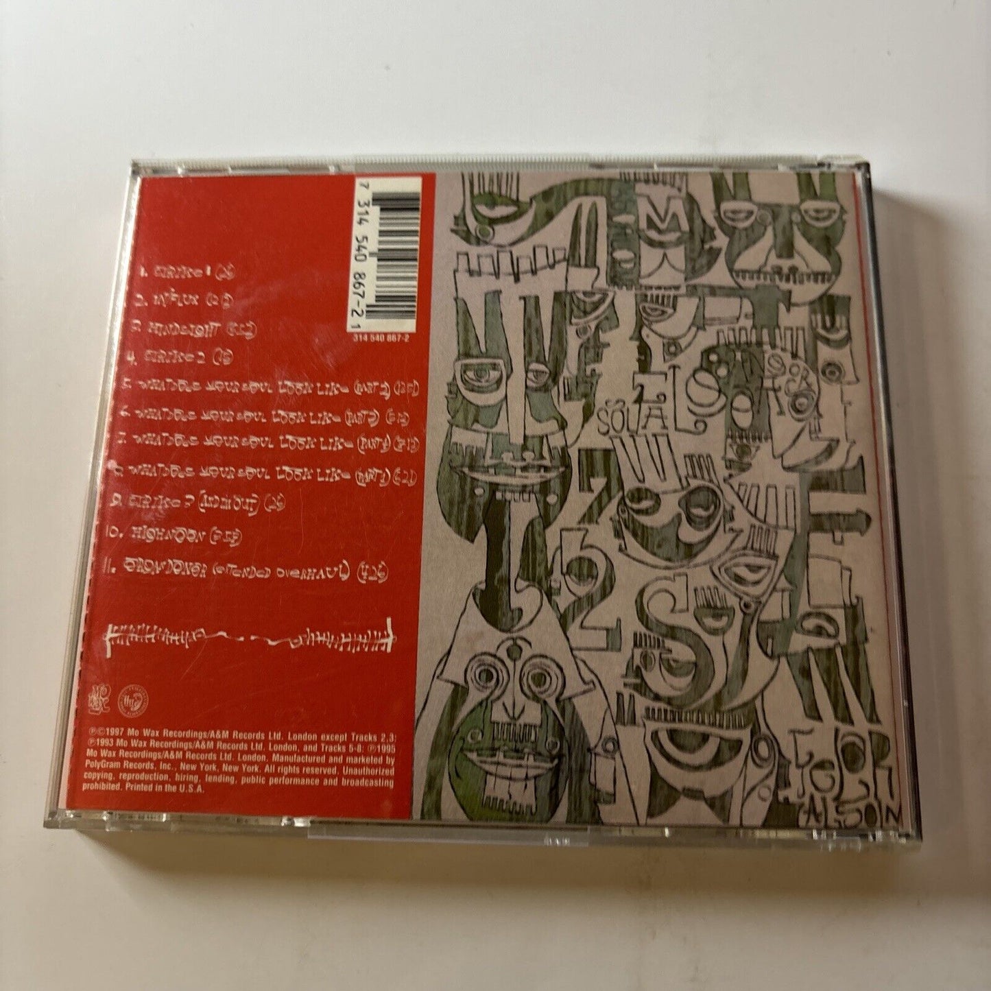 DJ Shadow - Preemptive Strike (CD, 1998)
