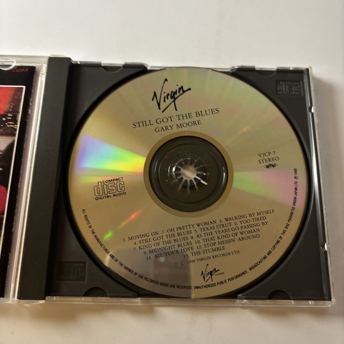 Gary Moore - Still Got The Blues (CD, 1990) Japan Vjcp-7