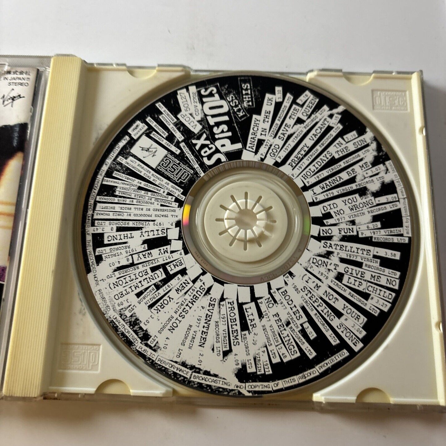 Sex Pistols - Kiss This (CD, 1996) Japan Vjcp-50127
