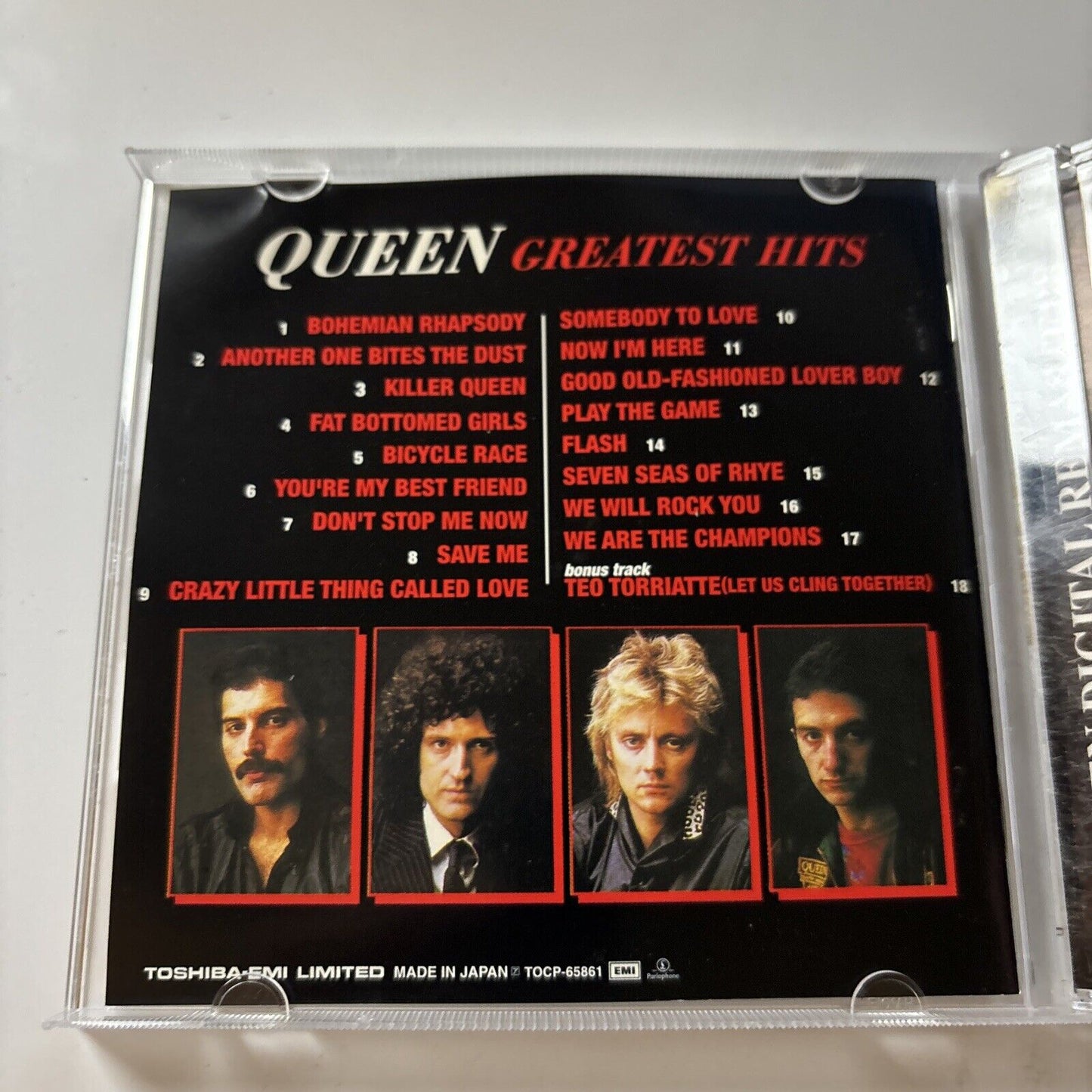 Queen - Greatest Hits (CD, 2001) Japan Tocp-65861