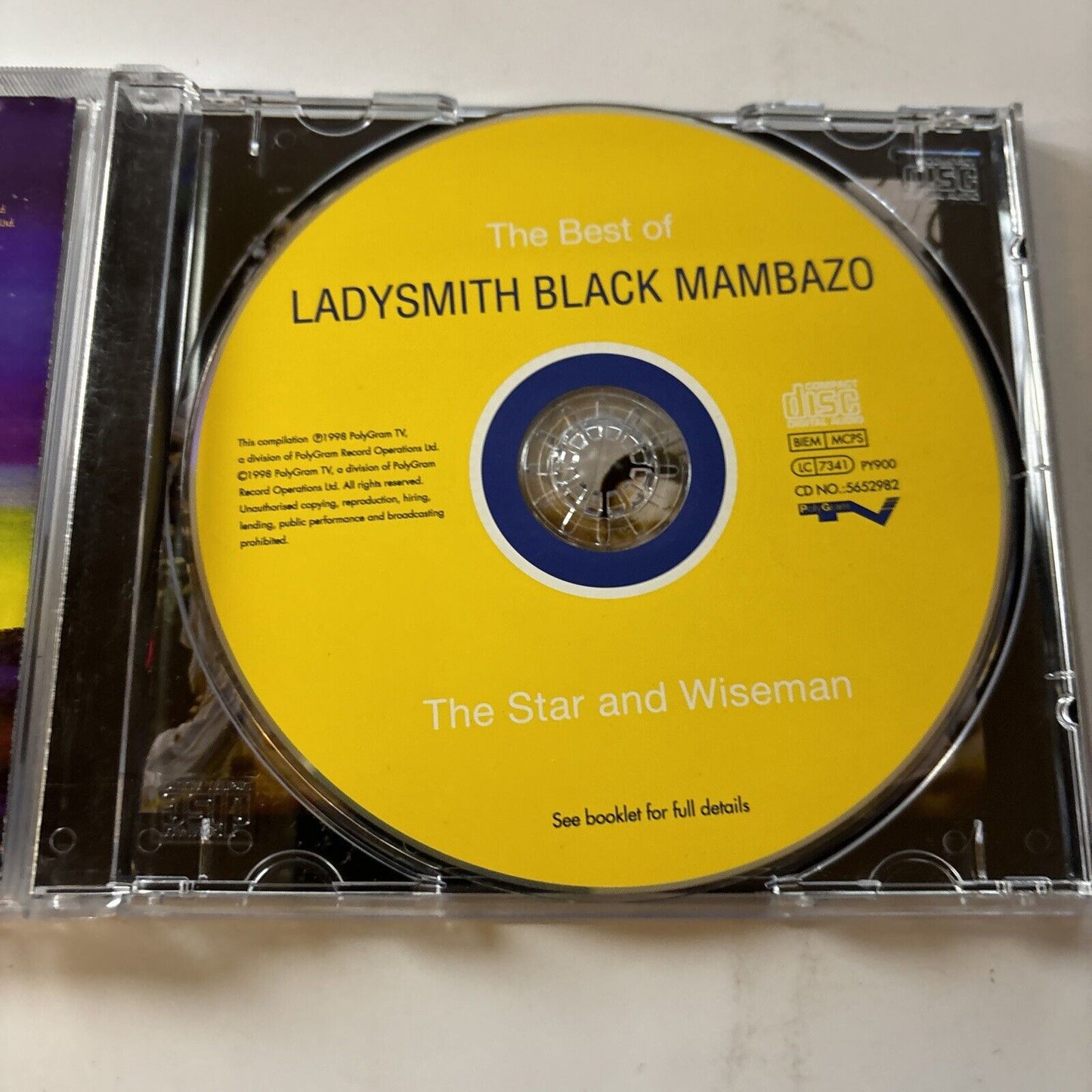 The Best of Ladysmith Black Mambazo: The Star and the Wiseman (CD, 1998)
