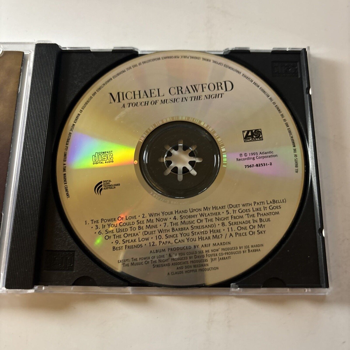Michael Crawford - Touch of Music in the Night (CD, 1993)