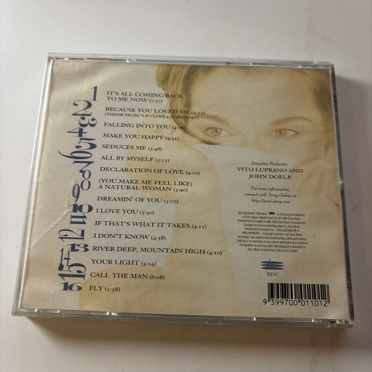 Celine Dion - Falling into You (CD, 1996)