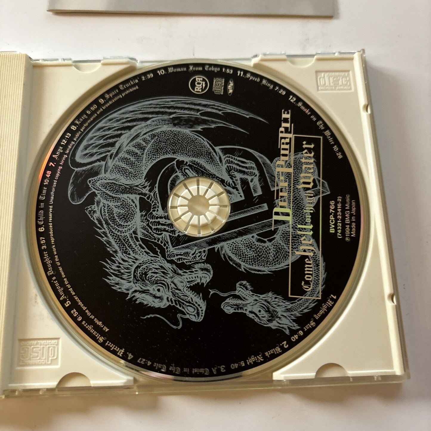 Deep Purple - Come Hell Or High Water (CD, 1994) Japan Bvcp-766