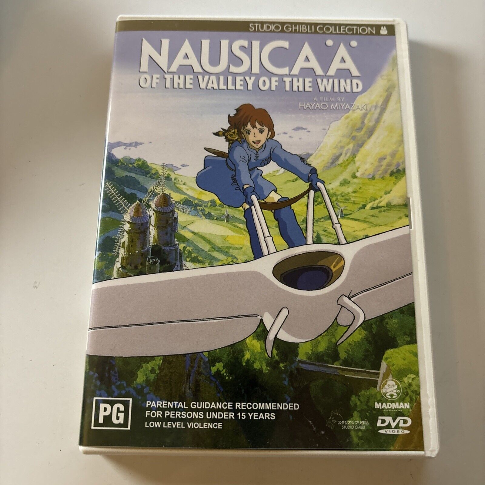 Nausicaa of the Valley of the Wind (DVD, 1984) Hayao Miyazaki Region 4 ...