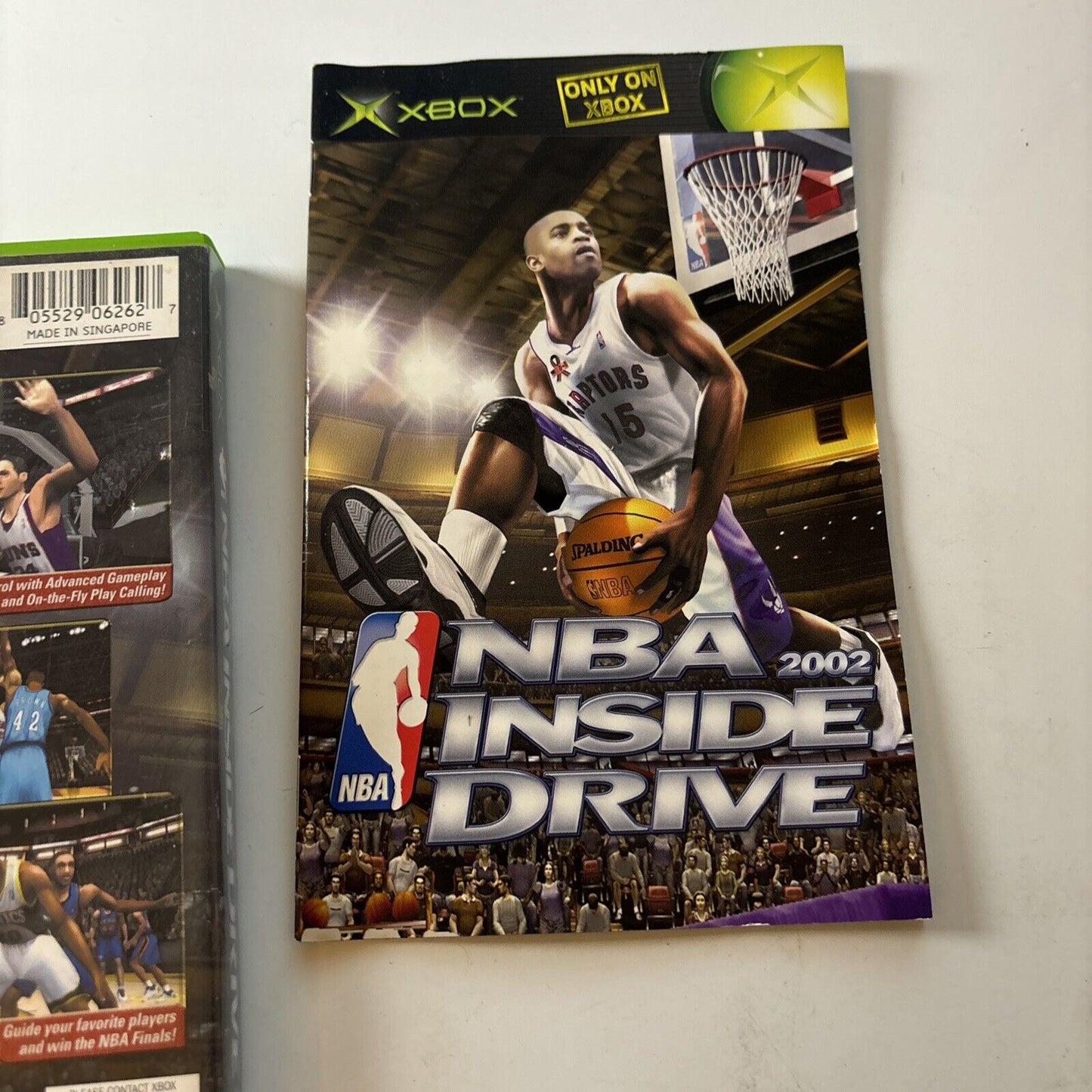 NBA Inside Drive 2002 (Xbox) Complete With Manual PAL Vince Carter