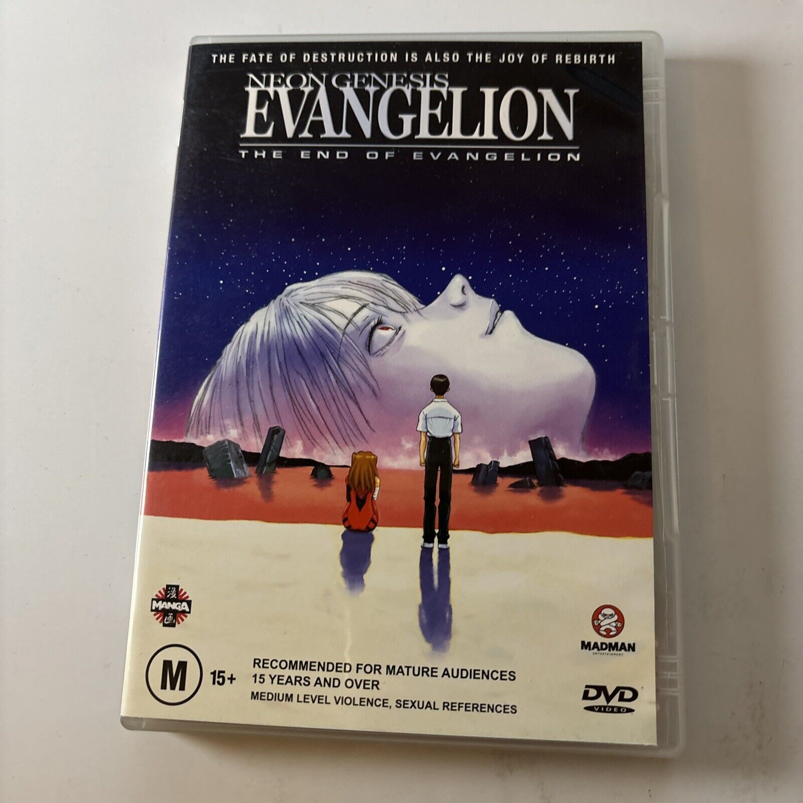 Neon Genesis Evangelion The End of Evangelion (DVD, 2002) Region