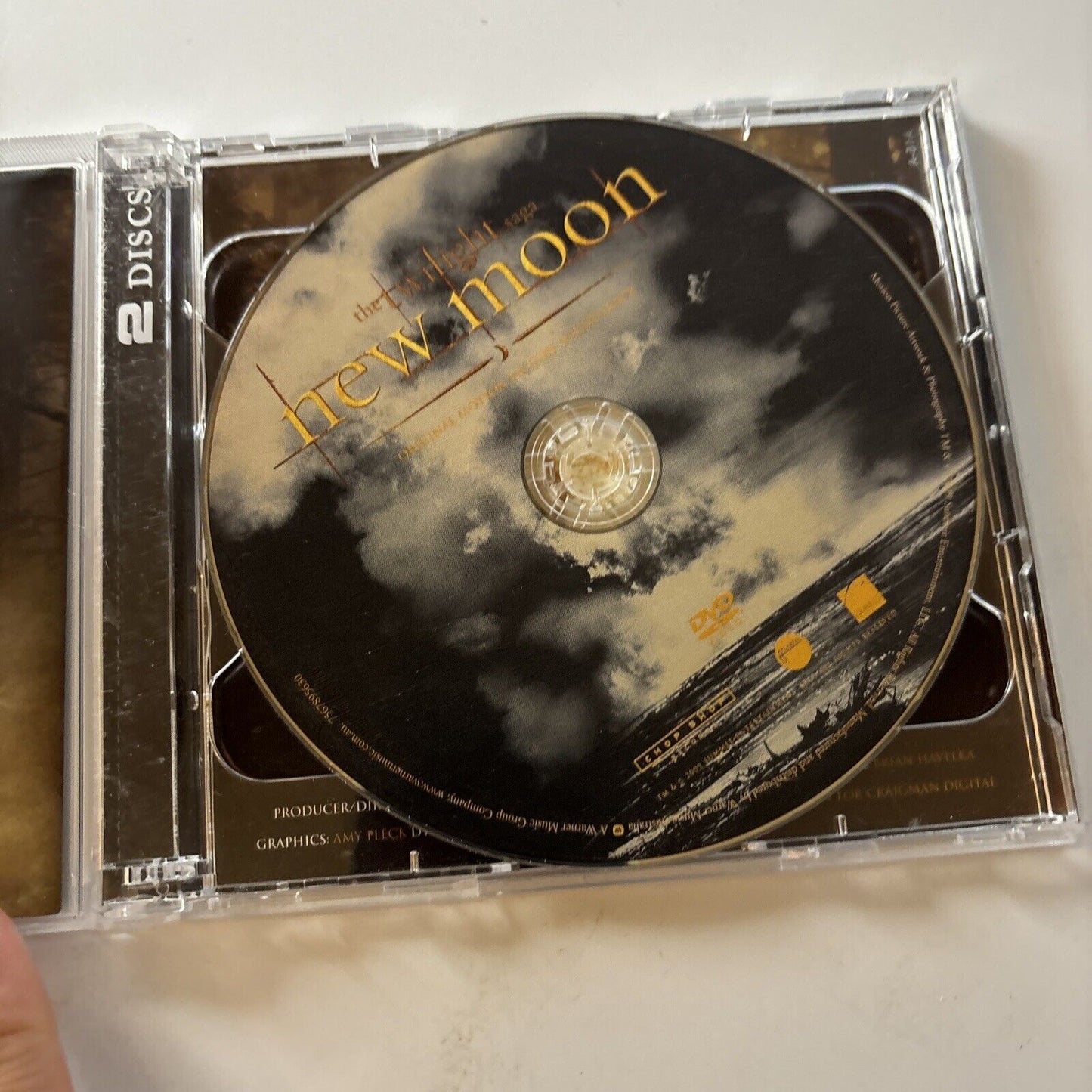 The Twilight Saga: New Moon - Film Soundtrack (CD + DVD, 2009, 2-Disc)