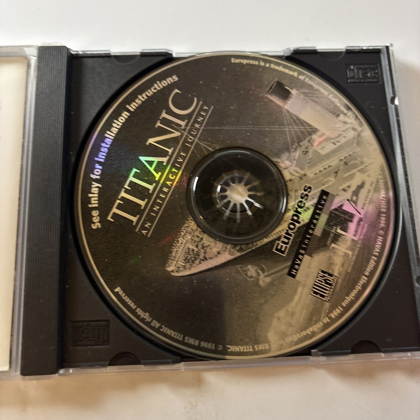Titanic - An Interactive Journey PC Mac CDROM Win 95