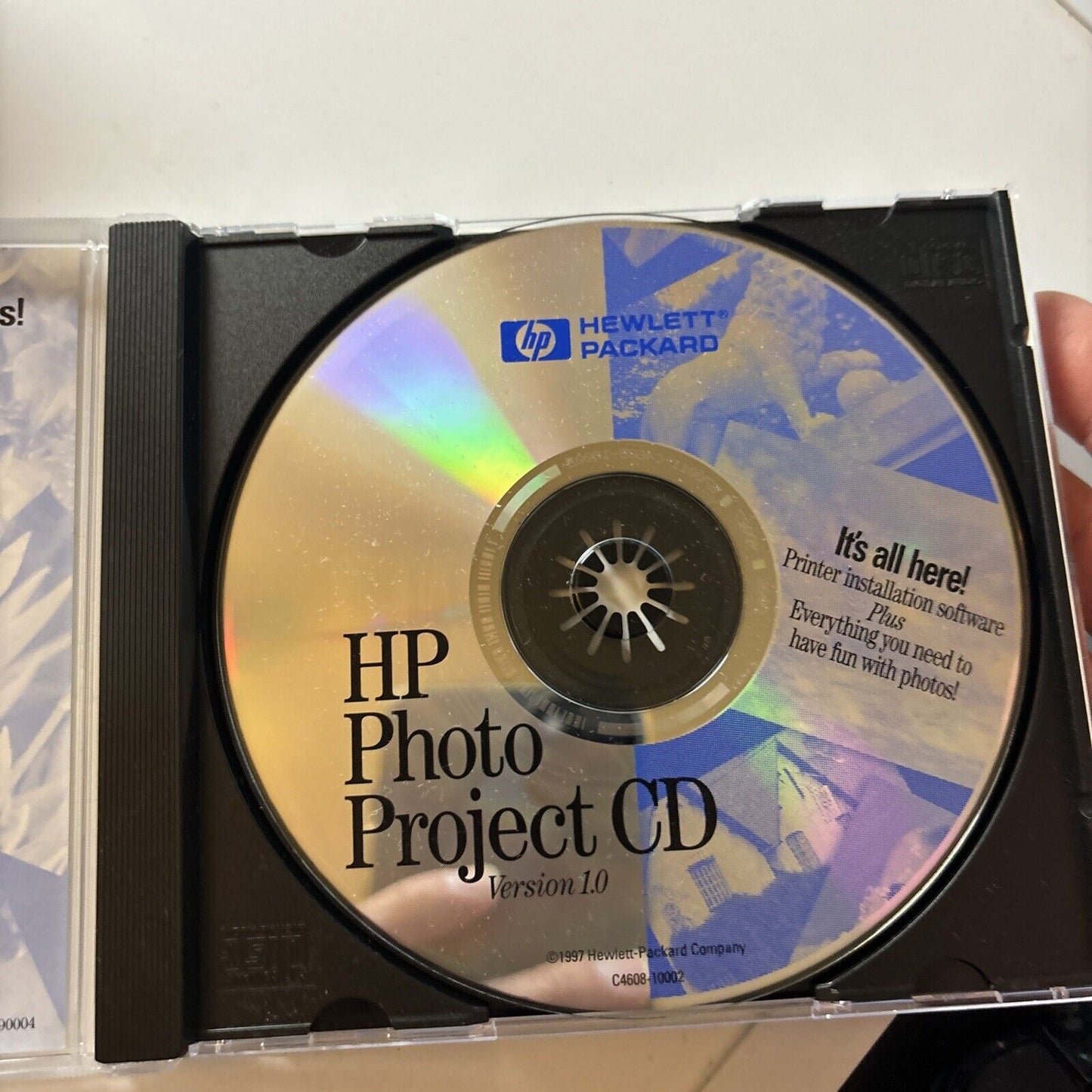 HP Photo Project CD PC CDROM Windows 3.1 1997