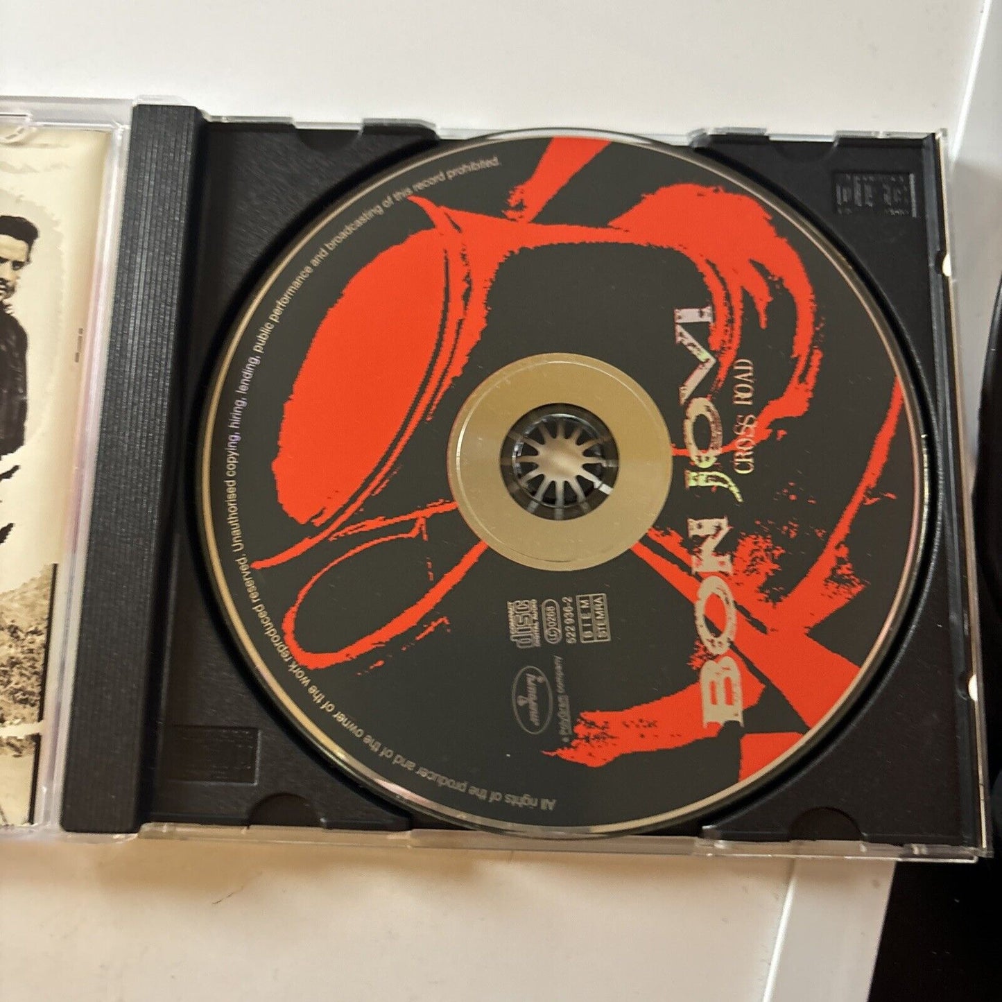 BON JOVI - Crossroads The Best Of Bon Jovi (CD, 1994) 522936-2