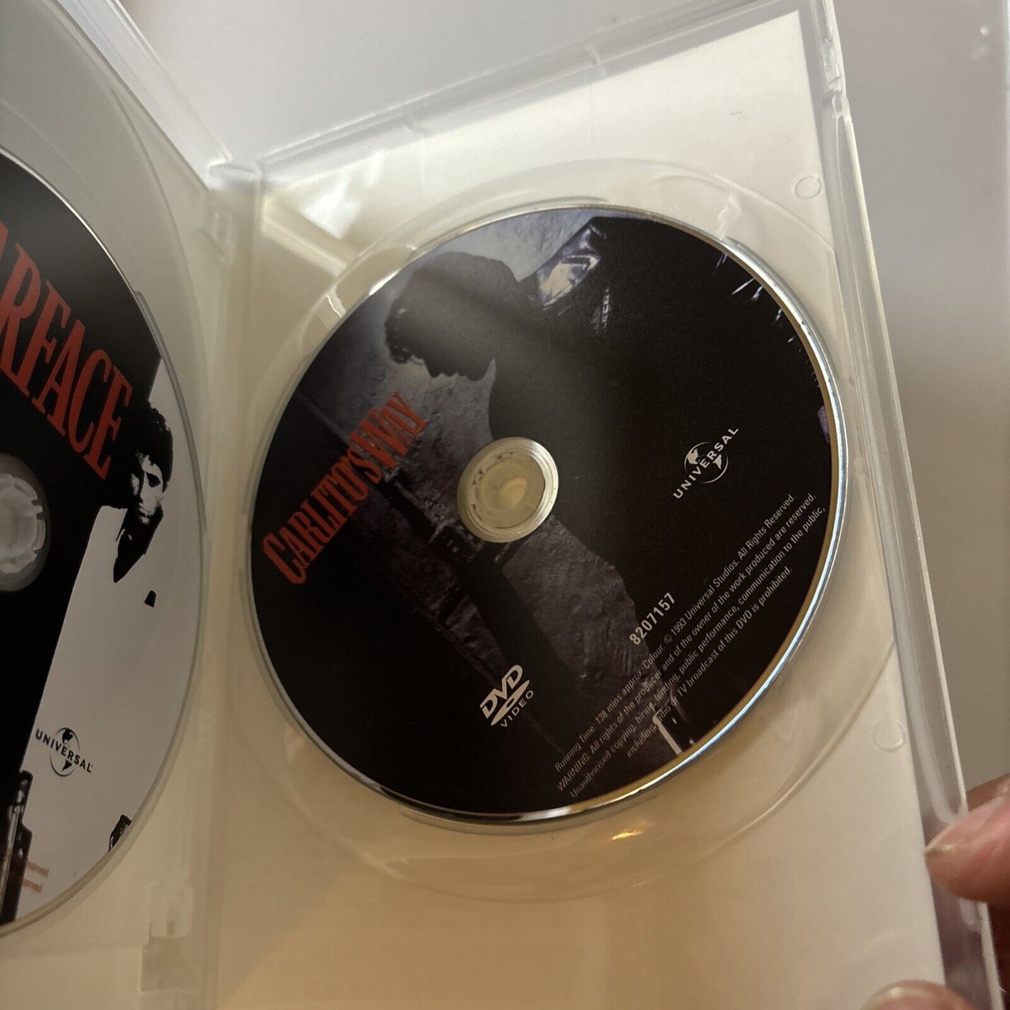 Casino / Scarface / Carlito's Way (DVD, 2006) Al Pacino Region 4 &2