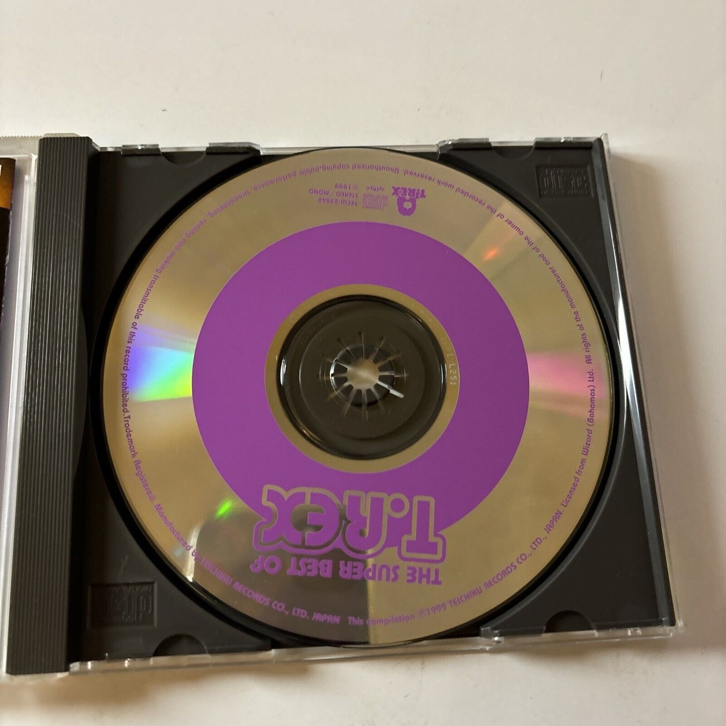 T-Rex - The Super Best Of T-Rex (CD, 1999) Japan Tecw-23848