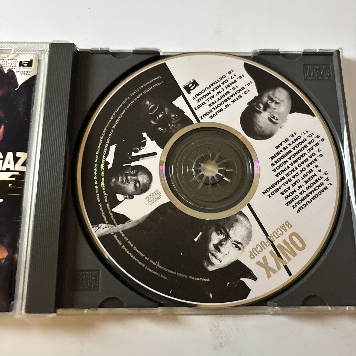 Onyx - Bacdafucup (CD, 1993) Japan Obi Srcs-6781