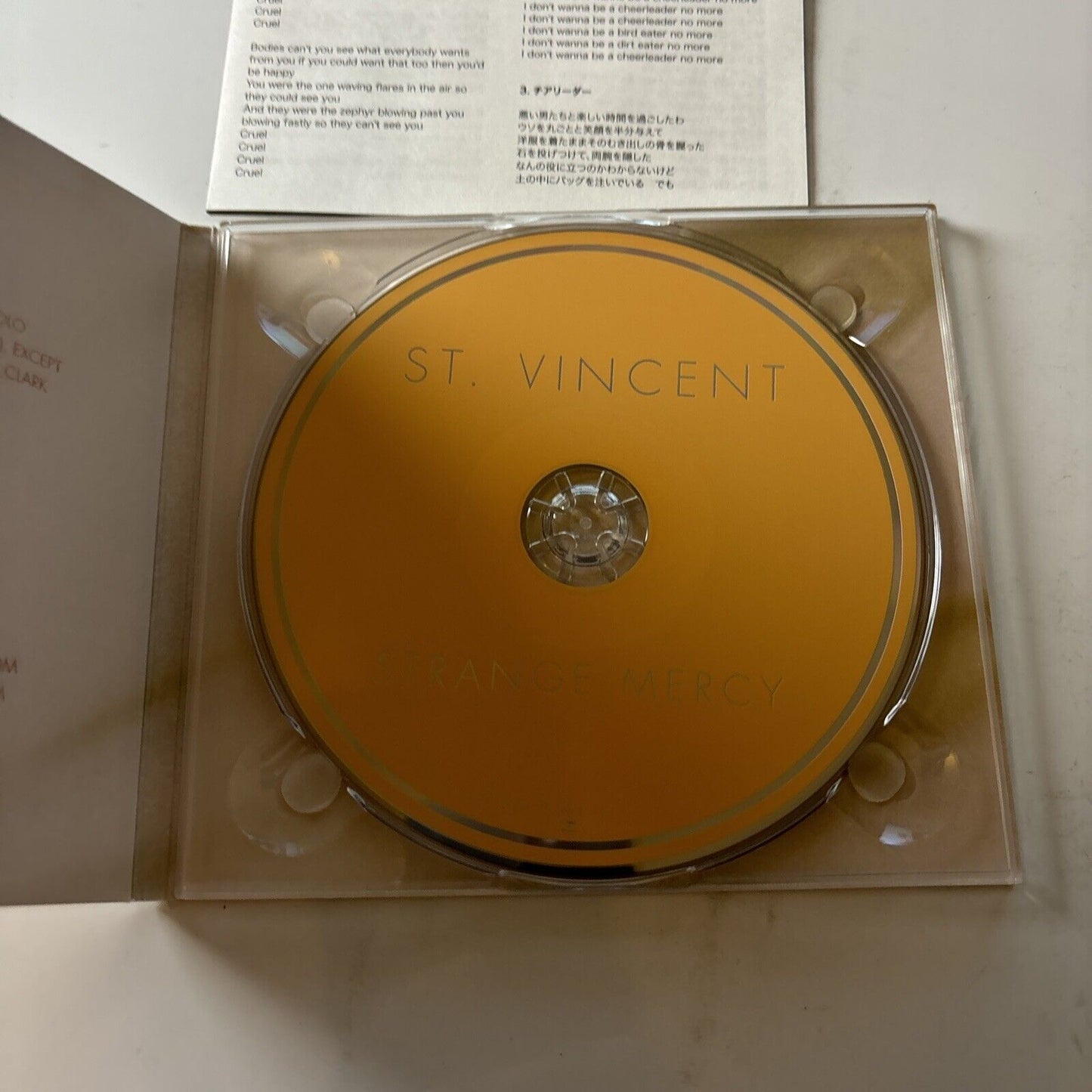 St. Vincent - Strange Mercy (CD, 2011) Japan Cad-3123cd
