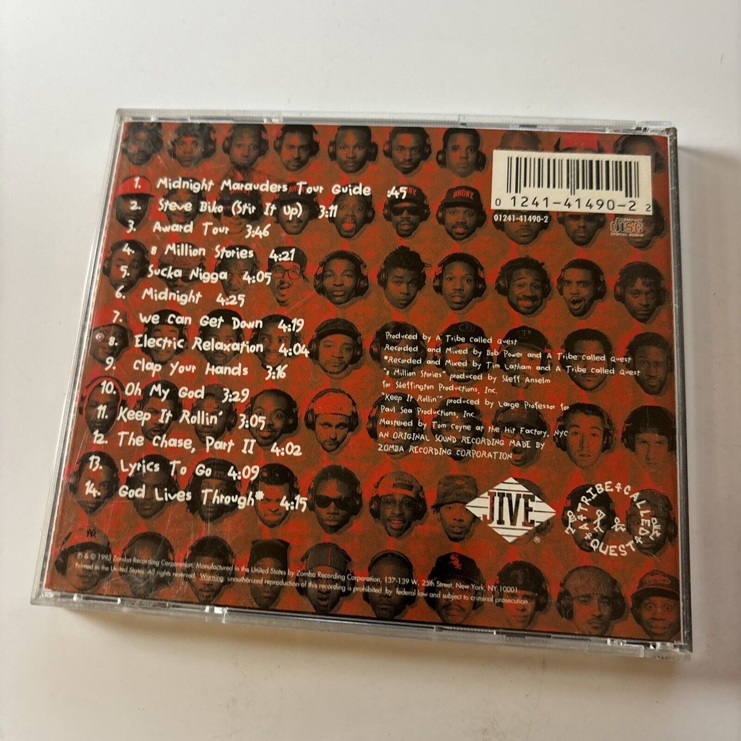 A Tribe Called Quest - Midnight Marauders (CD, 1993)
