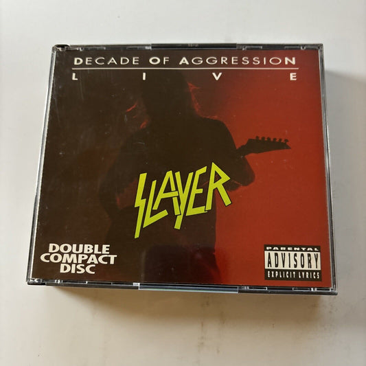 Slayer - Decade Of Aggression Live (CD, 1991, 2-Disc) 926748-2
