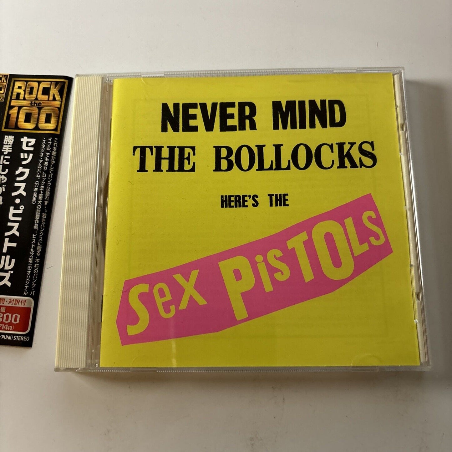 Never Mind The Bollocks Here's The Sex Pistols (CD, 1977) Japan Obi Tocp-53098