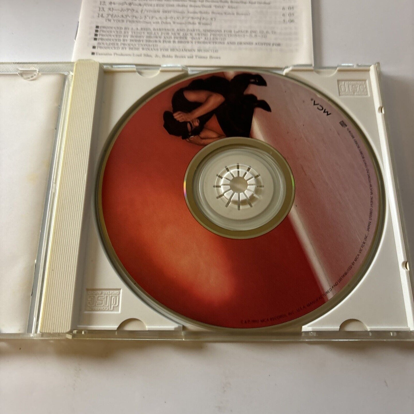 Bobby Brown - Bobby (CD, 1992) Mvcm-110 Japan