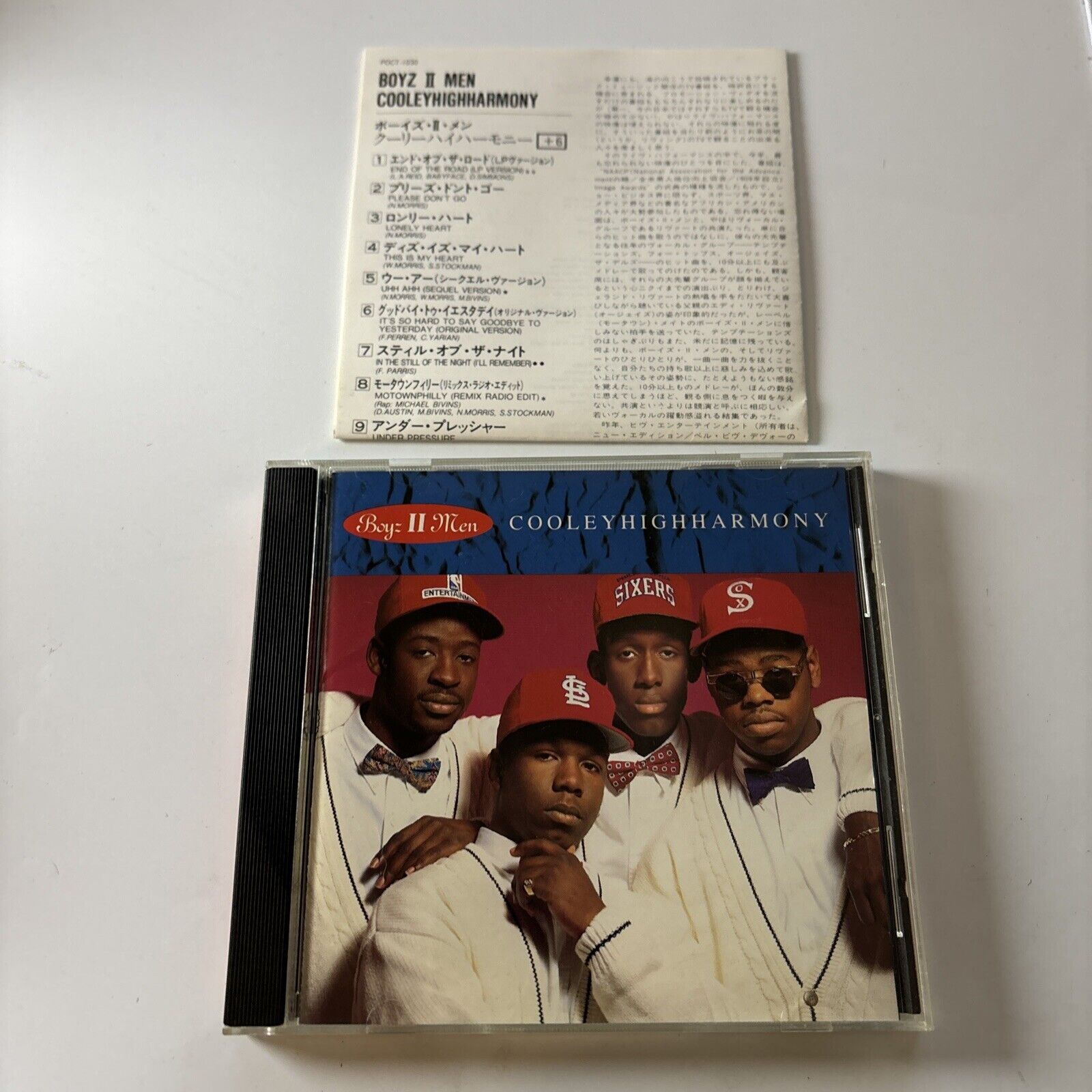 Boyz II Men - Cooleyhighharmony (CD, 1991) Japan Poct-1030 – Retro Unit