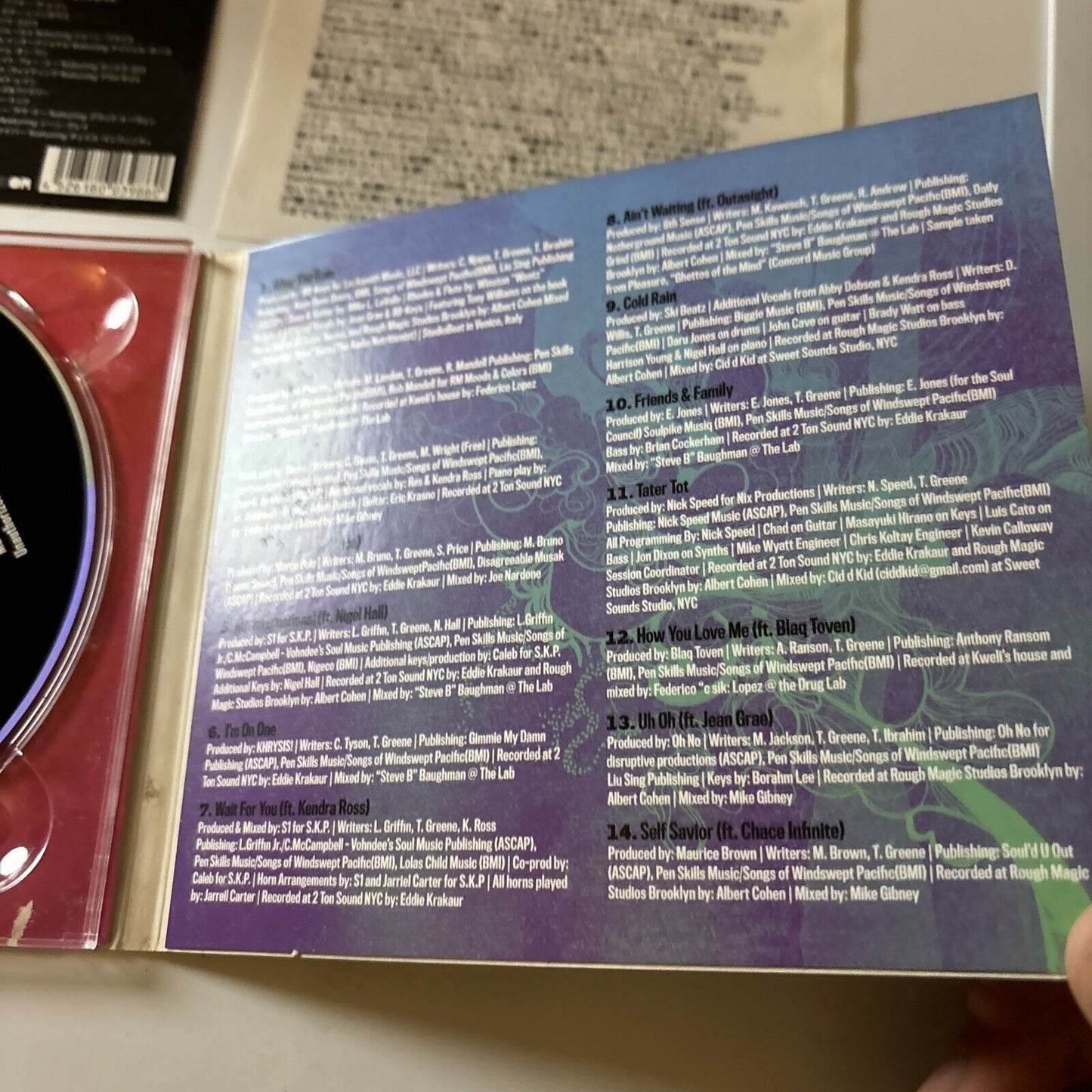 Talib Kweli - Gutter Rainbows (CD, 2011) Obi Japan Mdjcd-1001